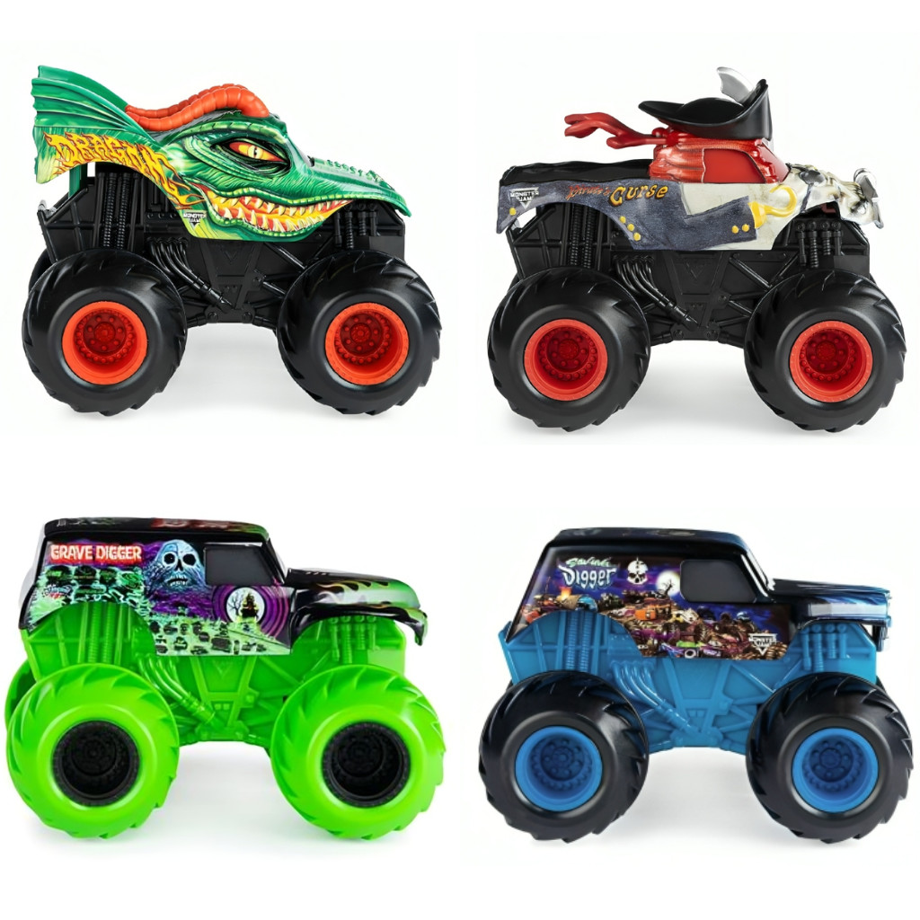 Monster Jam Spin Rippers Dragon 1:43 2023 - Sunny | Shopee Brasil