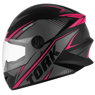 Capacete Moto Esportivo Fechado Pro Tork R8 Motoboy Motociclista Motoqueiro Masculino Feminino Com Viseira Cristal Transparente