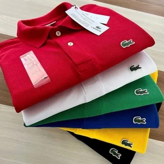 kit 05 Camisa Gola Polo lacoste Masculina ENVIO IMEDIATO TODAS CORES