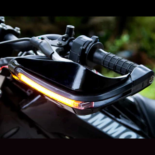 LED De Motocicleta Com Protetor De Mão Leve , Vento , Capa Protetora Anti-Queda , Locomotiva , Veículo Elétrico Universal