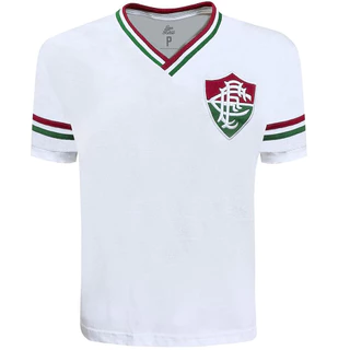 Camisa Fluminense Retrô 1952 Branca Masculina