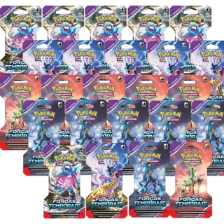 Pokémon EV5 Forças Temporais Kit 24 Boosters 144 Cartas