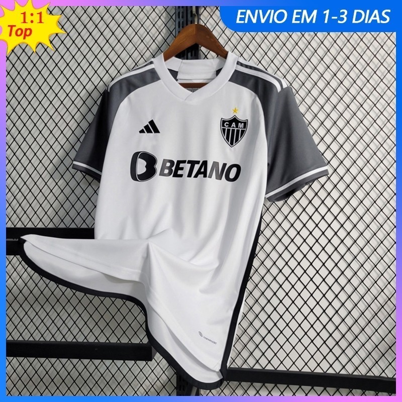 CAMISA DE TIME ATLETICO MINEIRO BRANCA 2024.