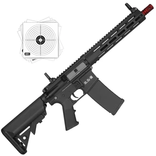 Fuzil Airsoft Elétrico 6mm V2 Specna Arms Bivolt Black Flex