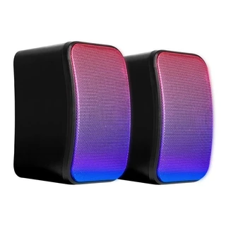Caixa de Som Mancer Helm 3, RGB, 2x3W RMS, Preto, MCR-HMT-RGB03 em Oferta na Shopee