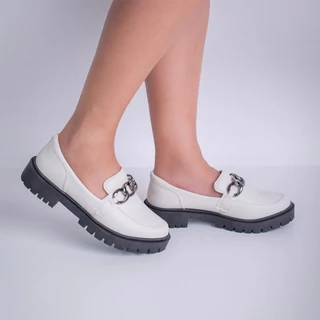 Mocassim Blogueira Feminino Tratorado ARGOLA, Sapato Plataforma com Solado Alto e Leve