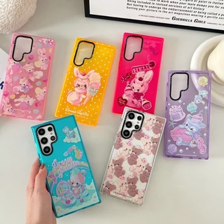 Dreaming Pequenos Animais De Estimação Da MAKI Casetify Clear Phone Para Samsung Galaxy S21 S22 S23 S24 Plus Ultra + , TPU Capa Macia