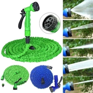 Mangueira Expansível Elástica Flexível 15m 30 60m Metros Jardim Retrátil Multiuso Aleatório Plantas Grama - BESTMIX