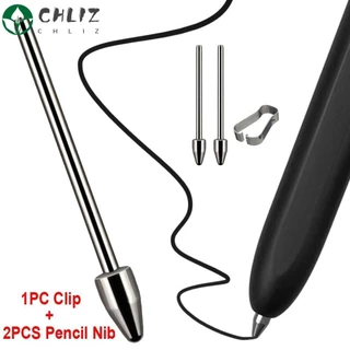 CHLIZ Bico Para Lápis , Ponta Da Caneta De Toque Mesa Resistente Ao Desgaste , Home Office Titanium Alloy Nib S Pen Galaxy Tab S7/S8/S9 + S23 Note20