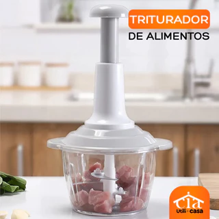 Processador de Alimentos Manual Para Cozinha 1,5L - Cores Sortidas Triturador Alimentício