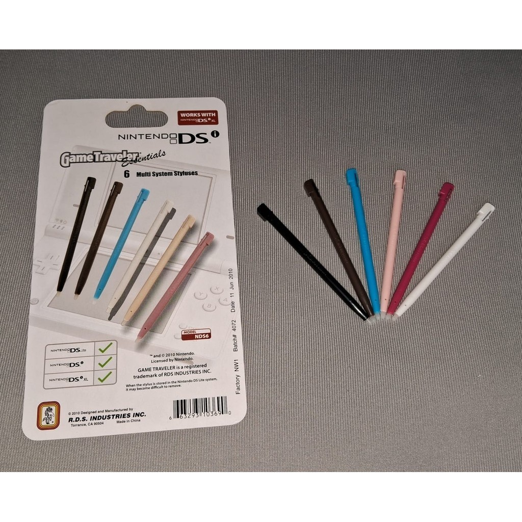 Caneta Nintendo DS - Serve no Nintendo DS FAT, DS Lite, DSi e DSi XL - UNIDADE