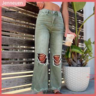 Womens New Style Jeans Hot Selling High Waisted Slim Fit Denim Calças  Sólidas Moda Calças De Jeans De $87,17