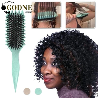 GODNESSFO Escova De Definição De Cachos , Para Nylon Cabelos , Conveniente Usar Estilo Portátil