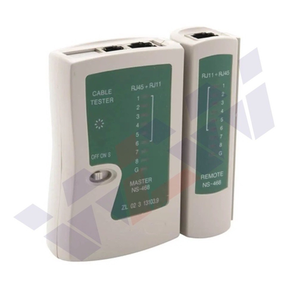 Testador De Cabos Lan Para Utp Rj11 Rj45 Ns468