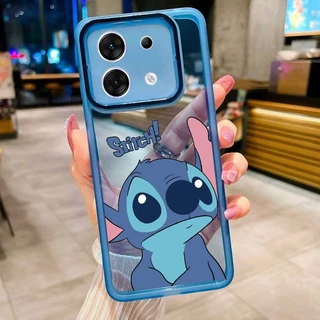 Xiaomi POCO X6 Pro x6Pro M6 X5 Cute Monster Stitch Casing Transparente Capa De Silicone Protetor De Câmera Macia