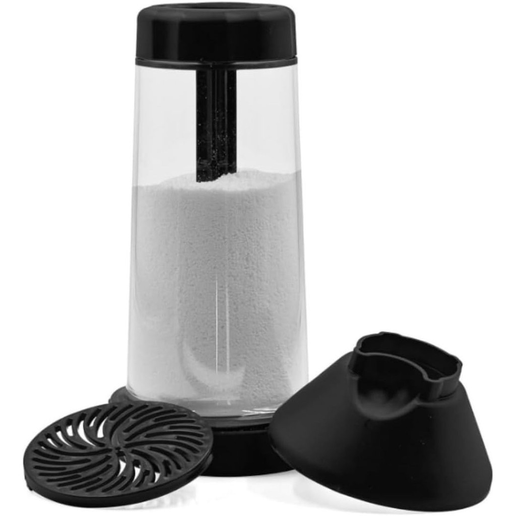 Tapioqueira Polvilhador Peneira Farinha Tapioca Manual Preta