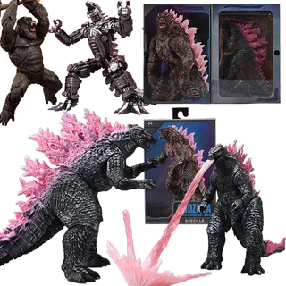 NECA Godzilla 2024 X Kong : O Novo Império Mothra Rodan Mecha SHM SHIN King Ação Figura Colecionável Modelo De Brinquedos