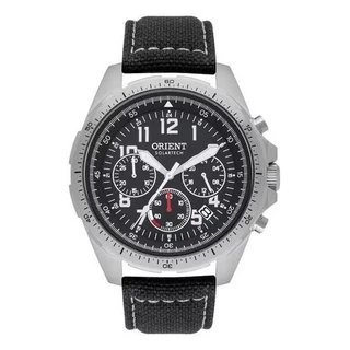 RELÓGIO ORIENT MASCULINO SOLAR COURO MBSNC006 P2PX
