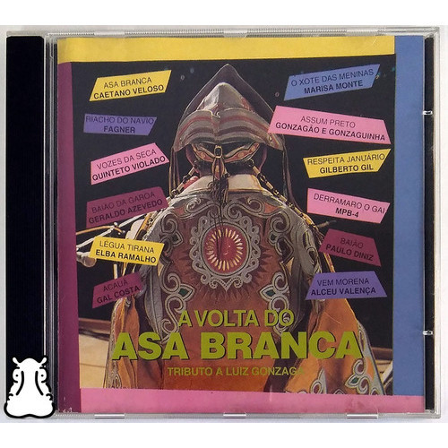 Cd Tributo A Luiz Gonzaga - A Volta Do Asa Branca 1994 | Shopee Brasil