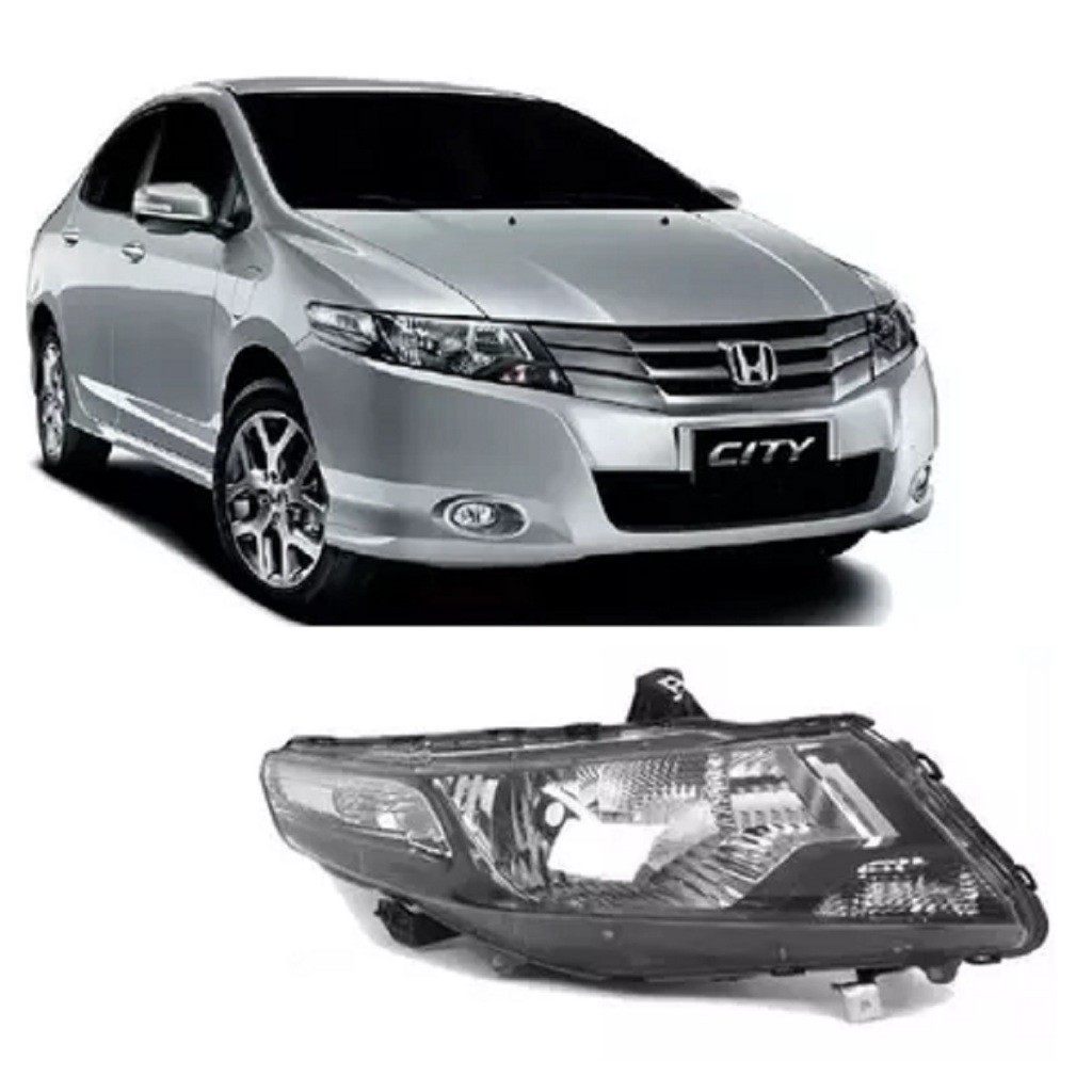 Farol Honda City 2009 2010 2011 2012 2013 2014 Novo | Shopee Brasil