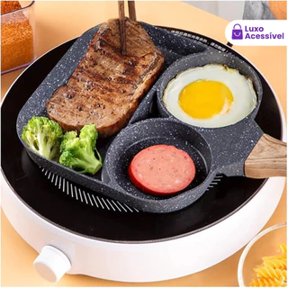 Novo : Frigideira Antiaderente Para Carne , Batatas Fritas , Ovos , Hambúrguer , Omelete , Fundo Comea