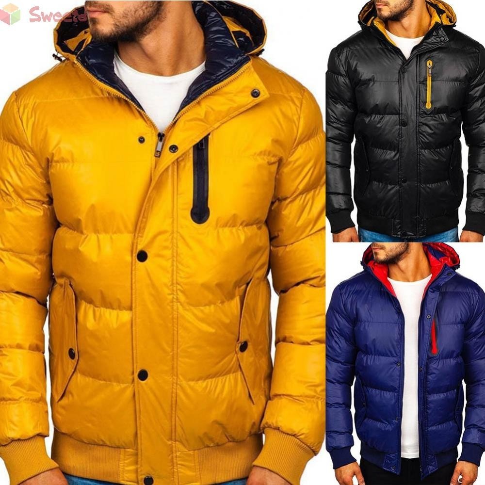 Jaqueta Masculina Puffer Com Capuz Recorte Vermelha em Promoção na Shopee  Brasil 2024