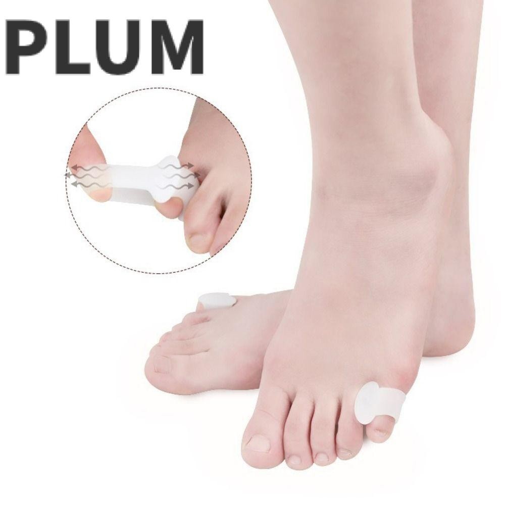 PLUM 2pcs_1pair Separador De Silicone , Hallux Valgus Orthopedic Finger ...