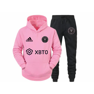 Conjunto Moletom INter Miami MLS liga Blusa + Calça Abrigo Premium Inverno Lançamento 2024 Times