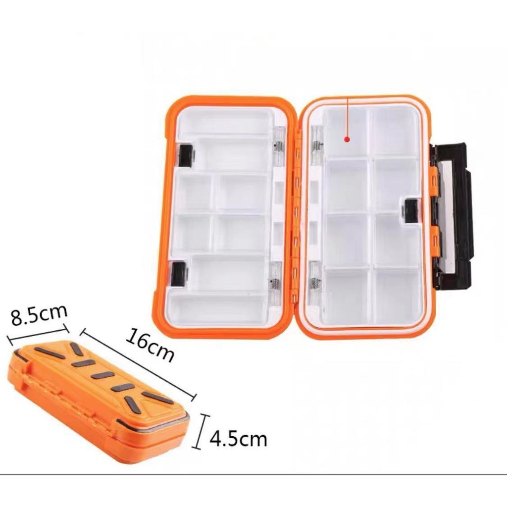 Caixa De Armazenamento Iscas De Pesca Estojo à Prova Dágua Waterproof