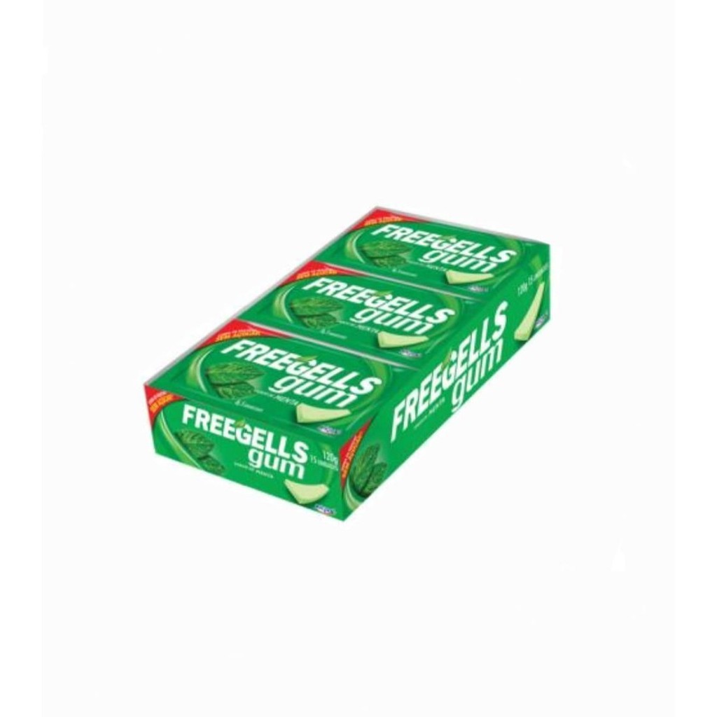 CHICLE FREEGELLS MENTA 15UN