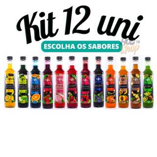 Kit 12 Xaropes Dilute para Drink Soda Italiana Gin - Escolha