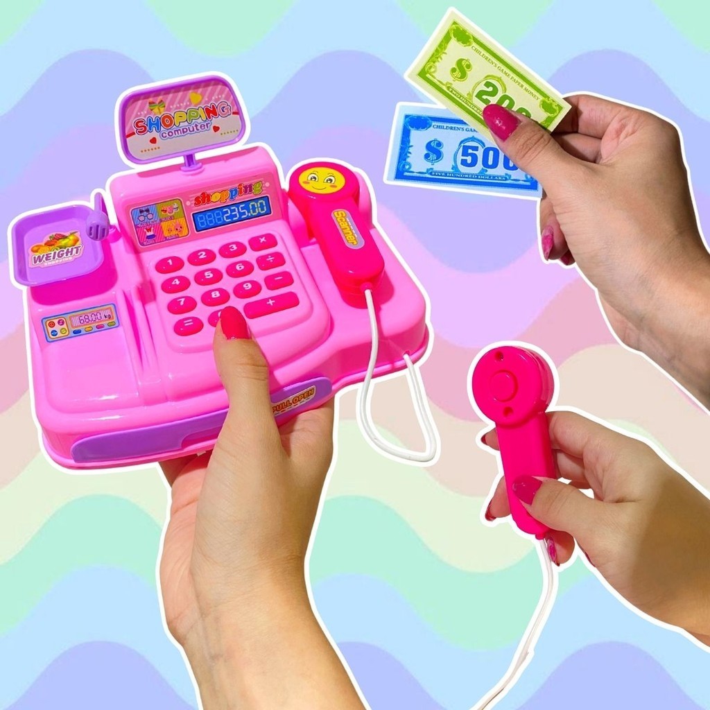 Brinquedo de Menina 5 Anos Mini Mercado Supermercado Caixa Registradora ...