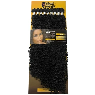 Cabelo Cacheado Fibra De Proteina 360gr 105cm Melissa Black Beauty - Linha Super Luxo