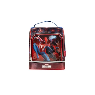Lancheira Térmica Infantil Masculina Homem Aranha Vermelha