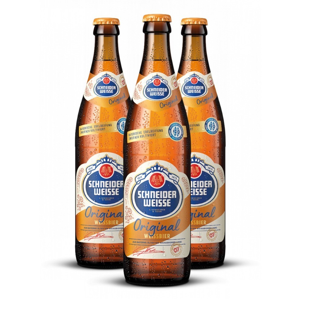 Cerveja de Trigo Alemã TAP 7 Schneider Weisse 500ml (3 und) | Shopee Brasil