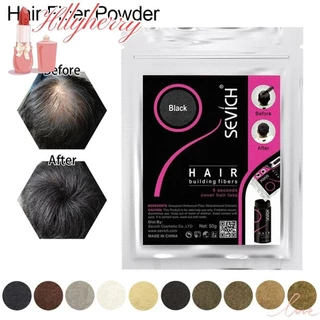Hllylyherry 100g Fibra Capilar Em Pó Orgânico 10 Cor Queratina Natural Cabelos Espessos