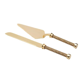 2 Talheres Wolff de Zamac Dourado