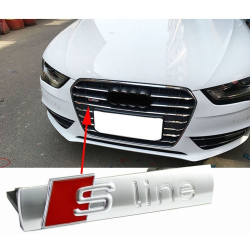 Acessorios Audi S Line Grade A1 A3 A4 A5 S3 Q3 Q5 Q7 Emblema