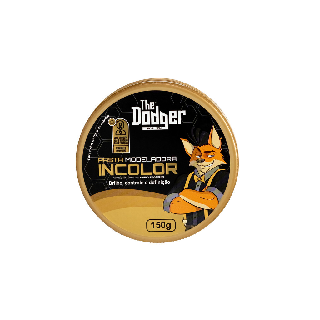 PASTA MODELADORA INCOLOR 150G - THE DODGER - 20 UNID | Shopee Brasil