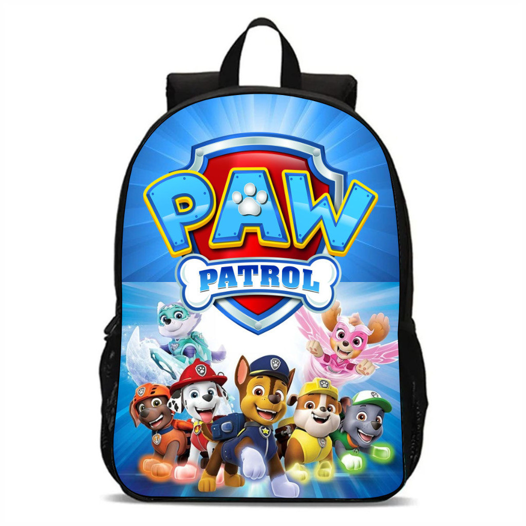 Mochila PAW Patrulha Meninos Presentes Moda Desenho Animado Pré-Escola  Bolsas Para Crianças Zíper Bolsa De Bebê | Shopee Brasil