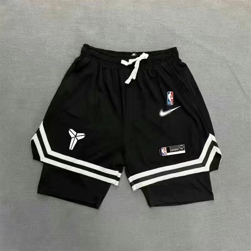 Homens 2 Em 1 Ultra Performance Short Com Proteção UV + 20 Quick Drying/Kobe/Irving