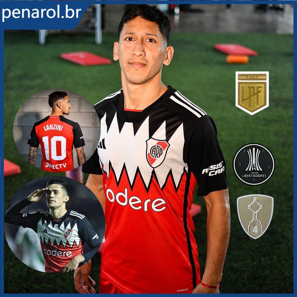 2023-24 River Plate II Nome Personalizado Número Camisa De Futebol