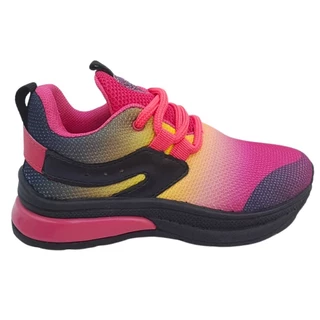 Tênis Infantil Feminino Aniversário Menina Sapato Sport Macio Leve Shoes Kids Escolar Presente Coração Esporte