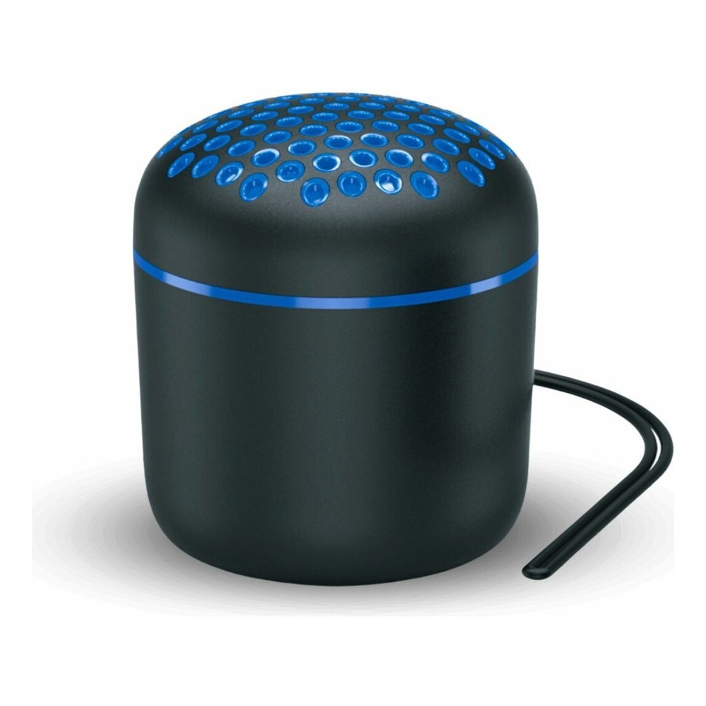Caixa de Som Bluetooth pequena potente Portátil preta com Rádio FM e ...