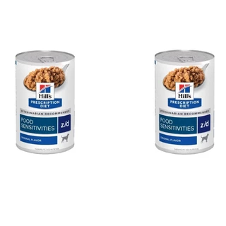 Ração Úmida Hills Cães Food Sensitivities Z/d Lata 370g 2un