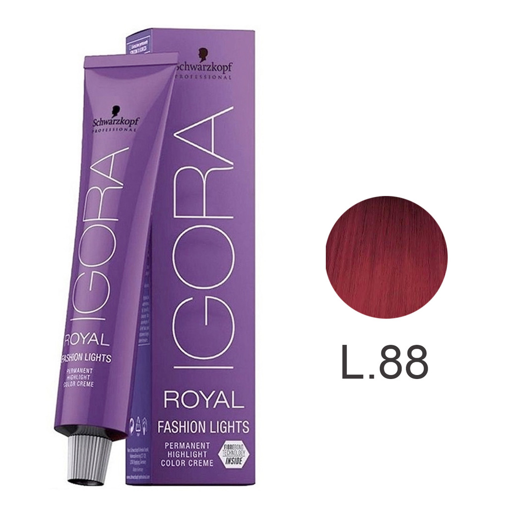 Igora Fashion Lights L.88 Vermelho 60ml - Schwarzkopf