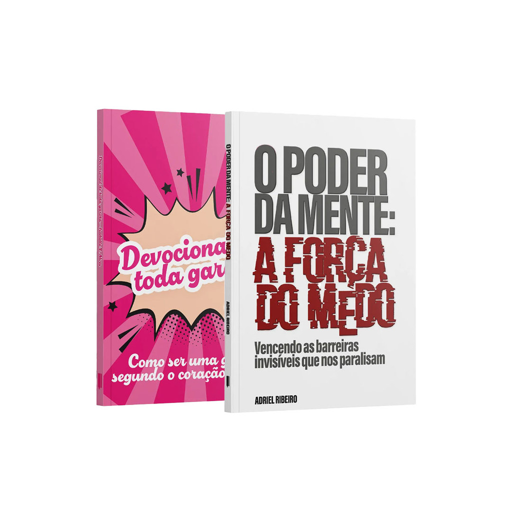 Kit 2 Livros - Vencendo o Medo com Deus – O Poder da Mente: A Força do ...