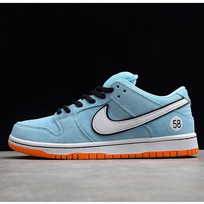 WE Club 58 x SB Dunk Low Gulf Homens e mulheres Tênis de corrida