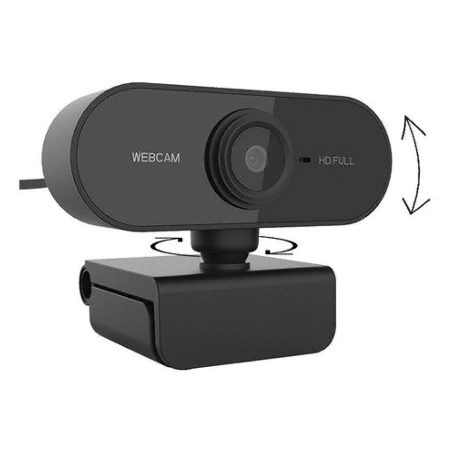 Hd Full 1080P Câmera Webcam Para Computador Visão 360º