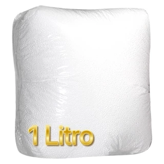 Isopor Bolinha Micropérola Enchimento Puff Artesanato 1Litro